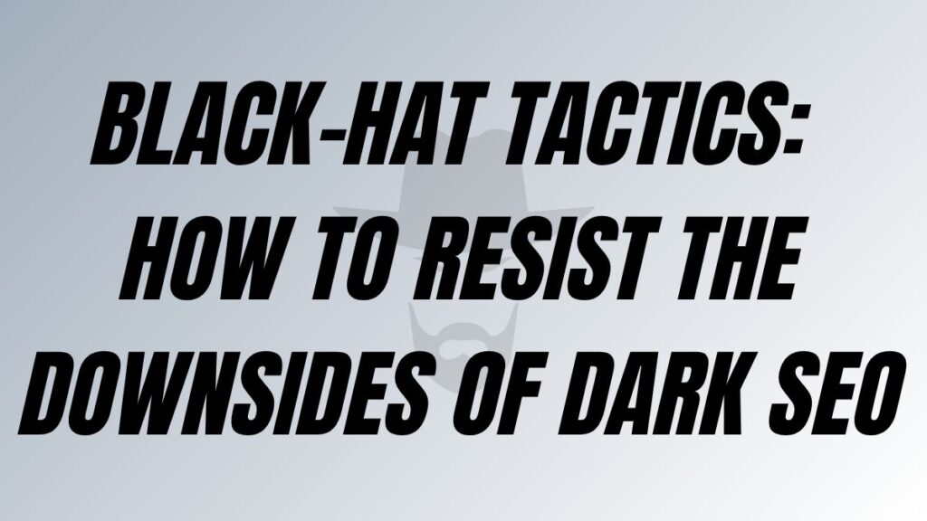 TO POST Black-Hat Tactics