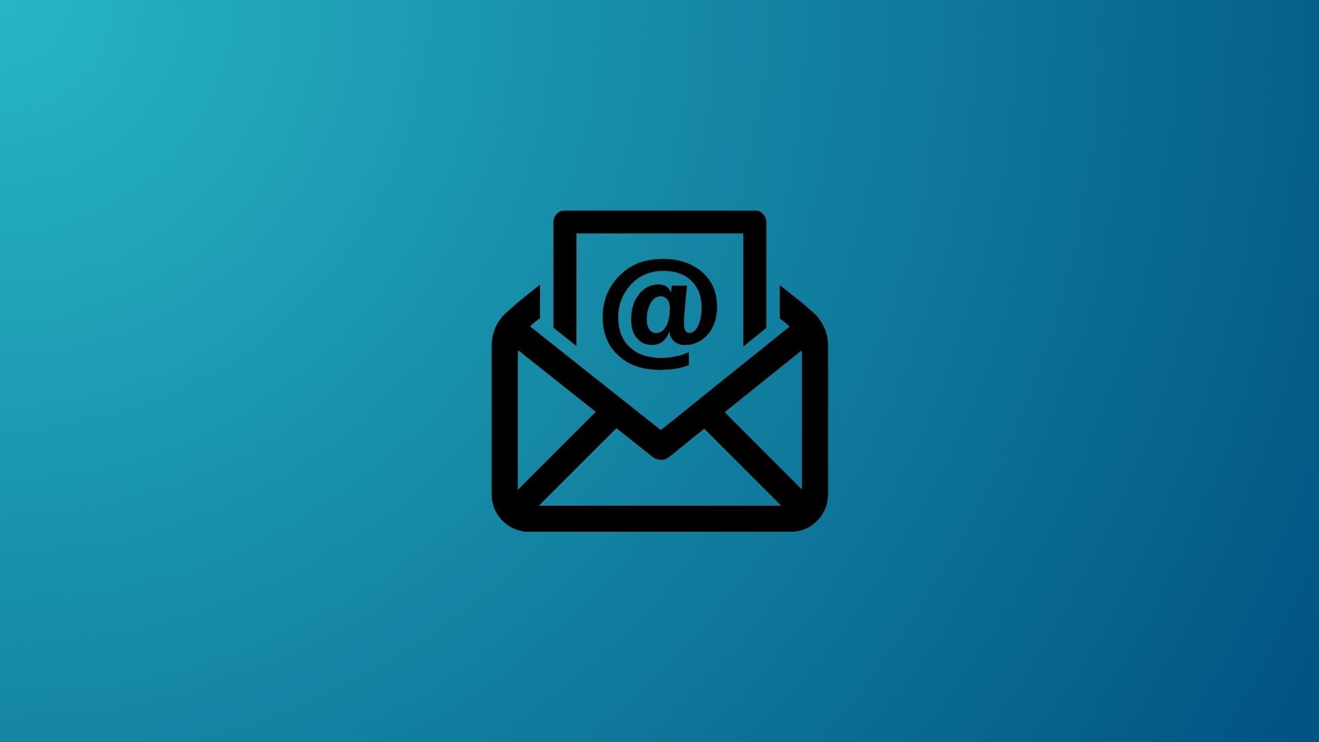 open email icon