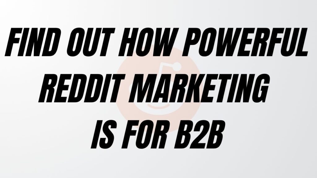 TO POST Reddit Marketing
